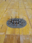 Betonst�tze mit Pilz