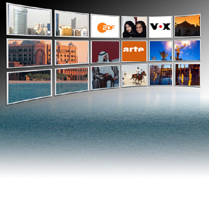 Fernsehprogramm über Abu Dhabi