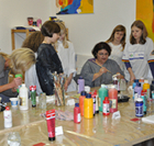Kindergeburtstag im Mal-Atelier feiern