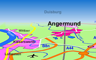 Lageplan Angermund