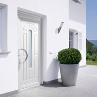Haustüre in Kunststoff von happy-fenster.ch