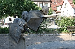 Brunnen auf dem Rathausplatz