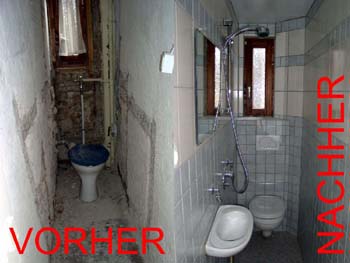 Beispiel Badrenovierung