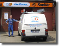 Servicefahrzeug - immer f�r Sie im Einsatz.