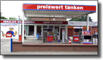 LPG Autogas-Tankstelle mit 24 Stunden Tankautomat.