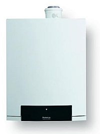 Gas: Brennwert-Wandheizkessel Buderus Logamax plus GB142