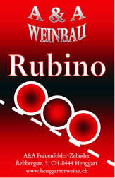 A&A Weinbau Rubino Rotwein fruchtig beerig Pinot noir Blauburgunder