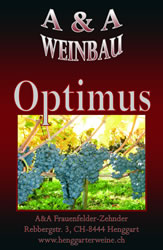 A&A Weinbau Optimus Rotwein Pinot noir Blauburgunder Waldbeere Trauben