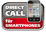 Anruf DIREKT vom Smartphone - Wir freuen uns auf Ihren Anruf...