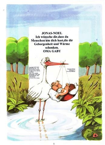 persönliche Widmung