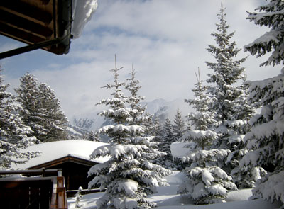 Winterlandscahft auf der Gerlosplatte