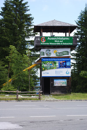Aussichtsturm auf der Gerlospass-Höhe
