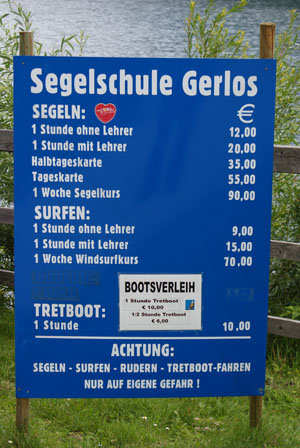 Segelschule Gerlos