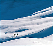 Skitouren, Schneeschuhwandern, Hundeschlitten fahren,