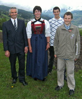 Familie Lechner vom Hörmannhof
