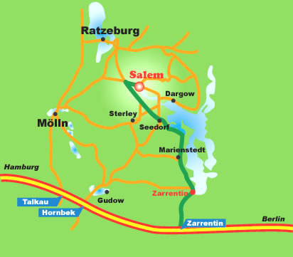 Anfahrt zum Hofladen Kaiserhof in Salem, Galloways, Geflügel, Spargel, Kartoffeln, Hoffeste
