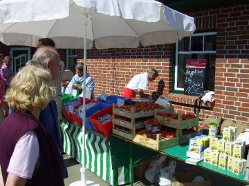Spargelverkaufsstand