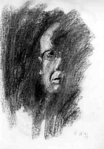 Holger Hogel&uuml;cht - Selbstportrait