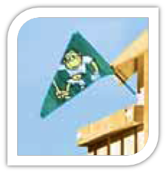 jungle gym jungle flag spielturm