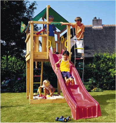 jungle gym spielturm lodge