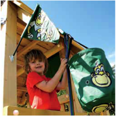 jungle gym spielturm bucket modul