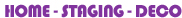 Home staging d�co