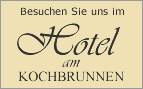 Besuchen Sie und Im Hotel am Kochbrunnen...