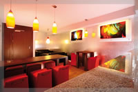 Hotel Adelante Berlin - Raucher-Lounge mit Champagner Bar