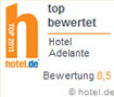 Top bewertetes Hotel 2011 - Hotel - Adelante