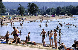Der Salzgittersee.