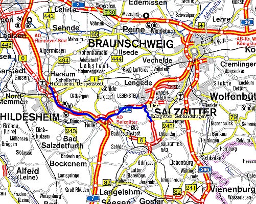 Wegbeschreibung