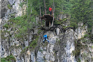 Sommerurlaub im Pinzgau, Mega-Flying-Fox in der Urlaubsarena Wildkogel - Nationalpark Hohe Tauern