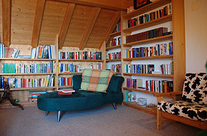 Eine kleine Bibliothek f�r Leseratten.