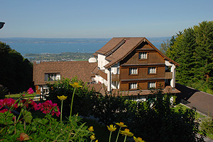 �berw�ltigende Aussicht �ber den Bodensee.
