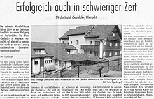Erfolgreich auch in schwieriger Zeit