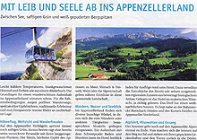 Mit Leib und Seele ab ins Appenzellerland