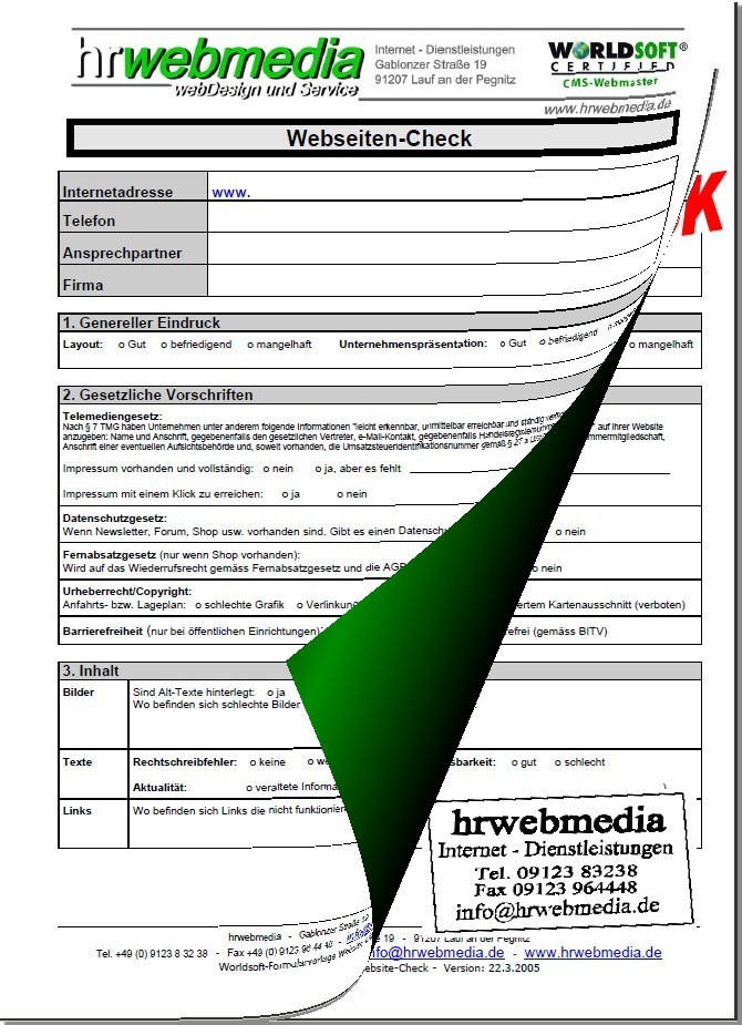 webseiten check