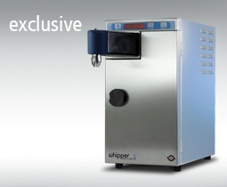 Whipper exclusive rahmmaschine thermoplan humbel ag kaffeemaschinen 3665 wattenwil