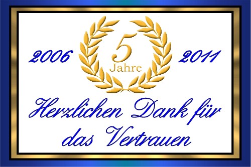 Bereits 5 Jahre erfolgreich auf dem Markt