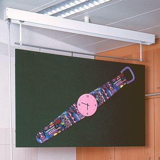 Kartenaufzug schwenkbar