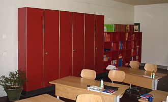 Klassenzimmer-Schrank
