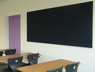 Pinwand aus Korklinol forbo