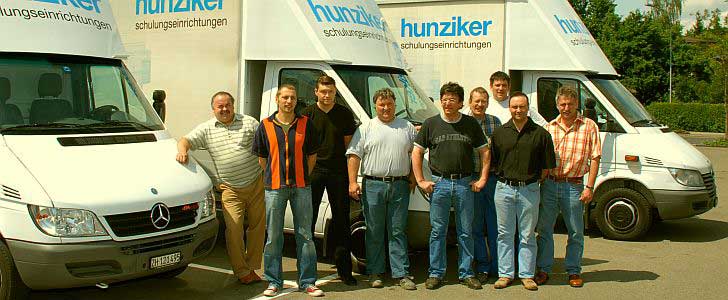 Hunziker AG Thalwil: Unser Monteuren-Team
