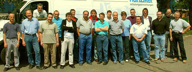 Hunziker AG Thalwil: Mitarbeiter Produktion