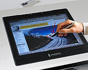 interaktiver Bildschirm hunziker-ipanel