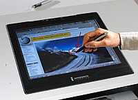 interaktiver Bildschirm hunziker-ipanel