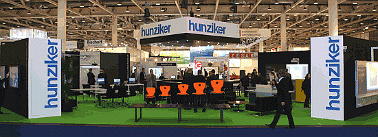 Hunziker Stand Worlddidac 2010 Basel