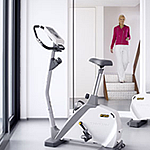 gef&ouml;rderte Muskelgruppen mit einem Heimtrainer