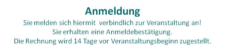 Ihre  Anmeldung