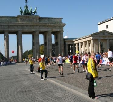 Berlin Marathon Brandenburger Tor